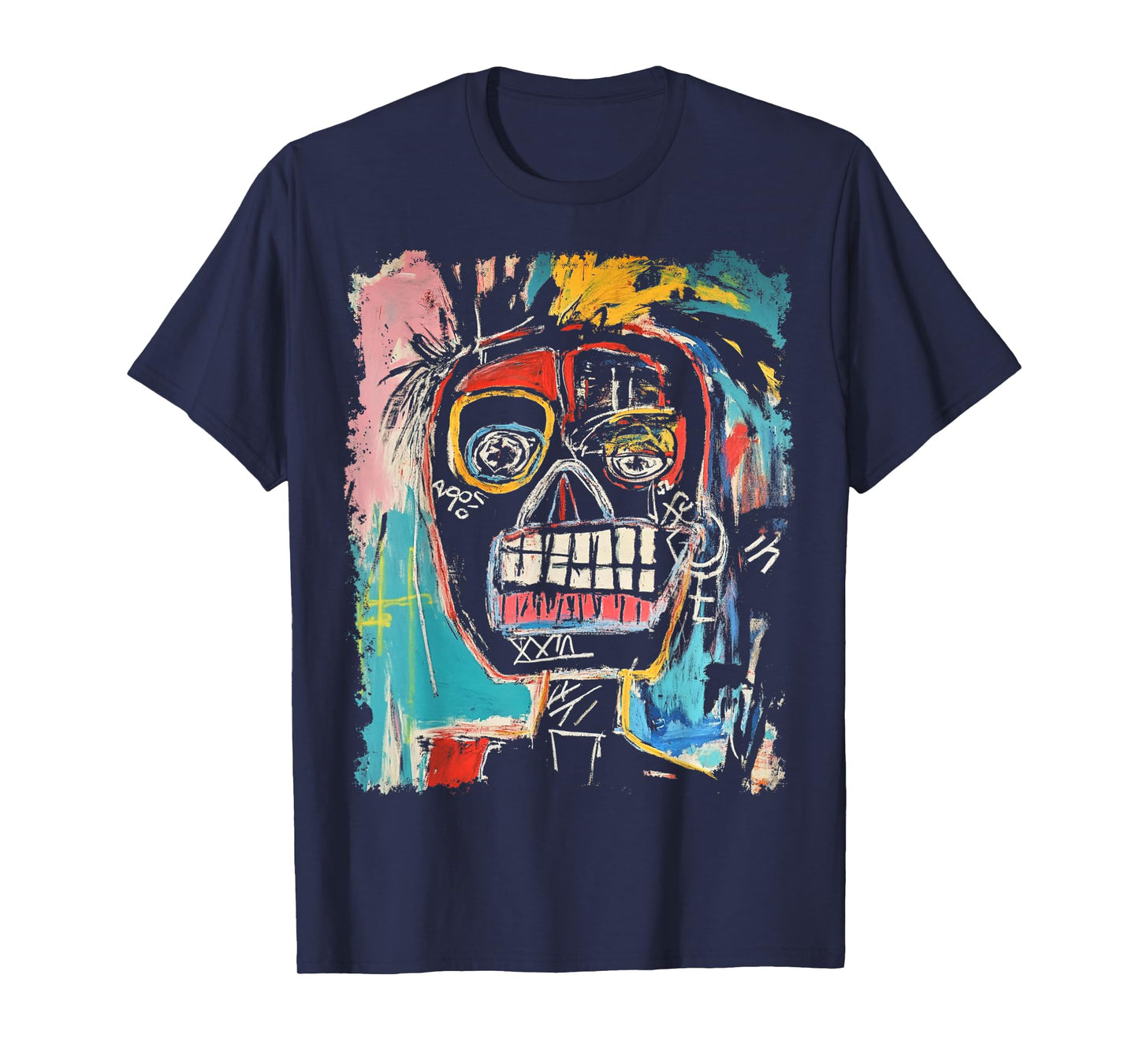 Animal Pop Art Design With A Human On It Men's Graffiti T-Shirt