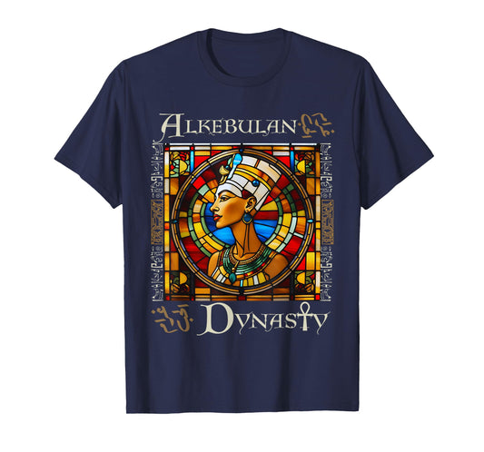 Alkebulan Dynasty Ancient Egyptian Queen Nefertiti Egypt Art T-Shirt