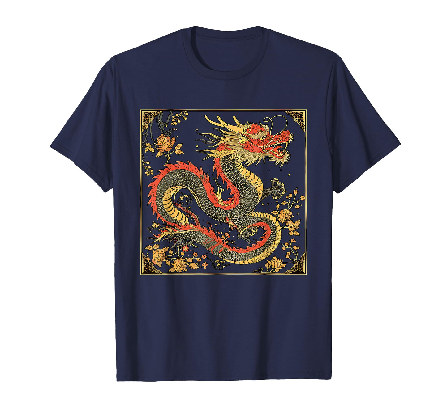 Chinese Zodiac Dragon Symbol Chinese Dragon Art Style T-Shirt