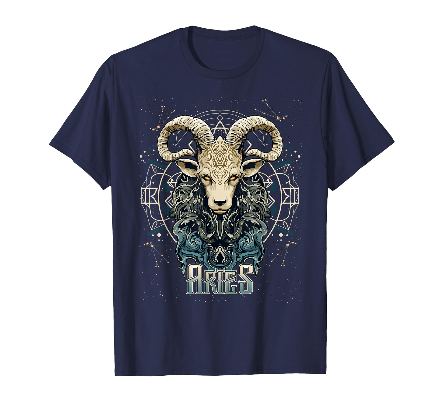 Aries Zodiac Astrological Sign Symbol March 21 to April 19 T-Shirt