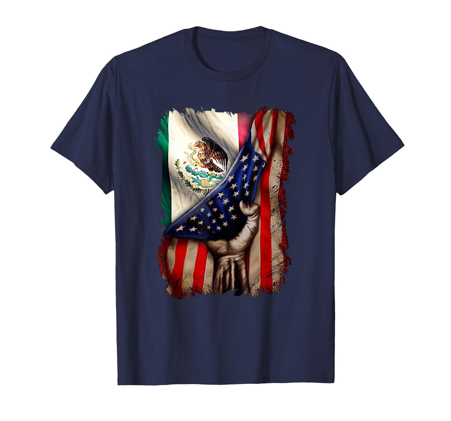 Mexican Roots American Mexican Flag Mexico is Calling T-Shirt