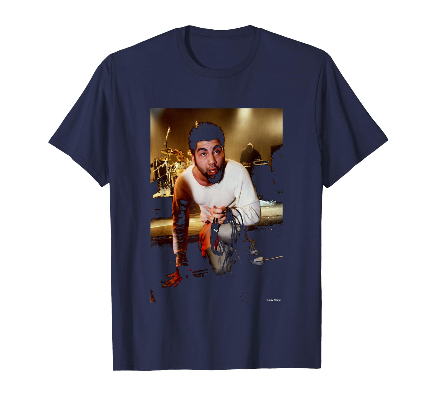 Chino Moreno Deftones Live by Andy Willsher T-Shirt