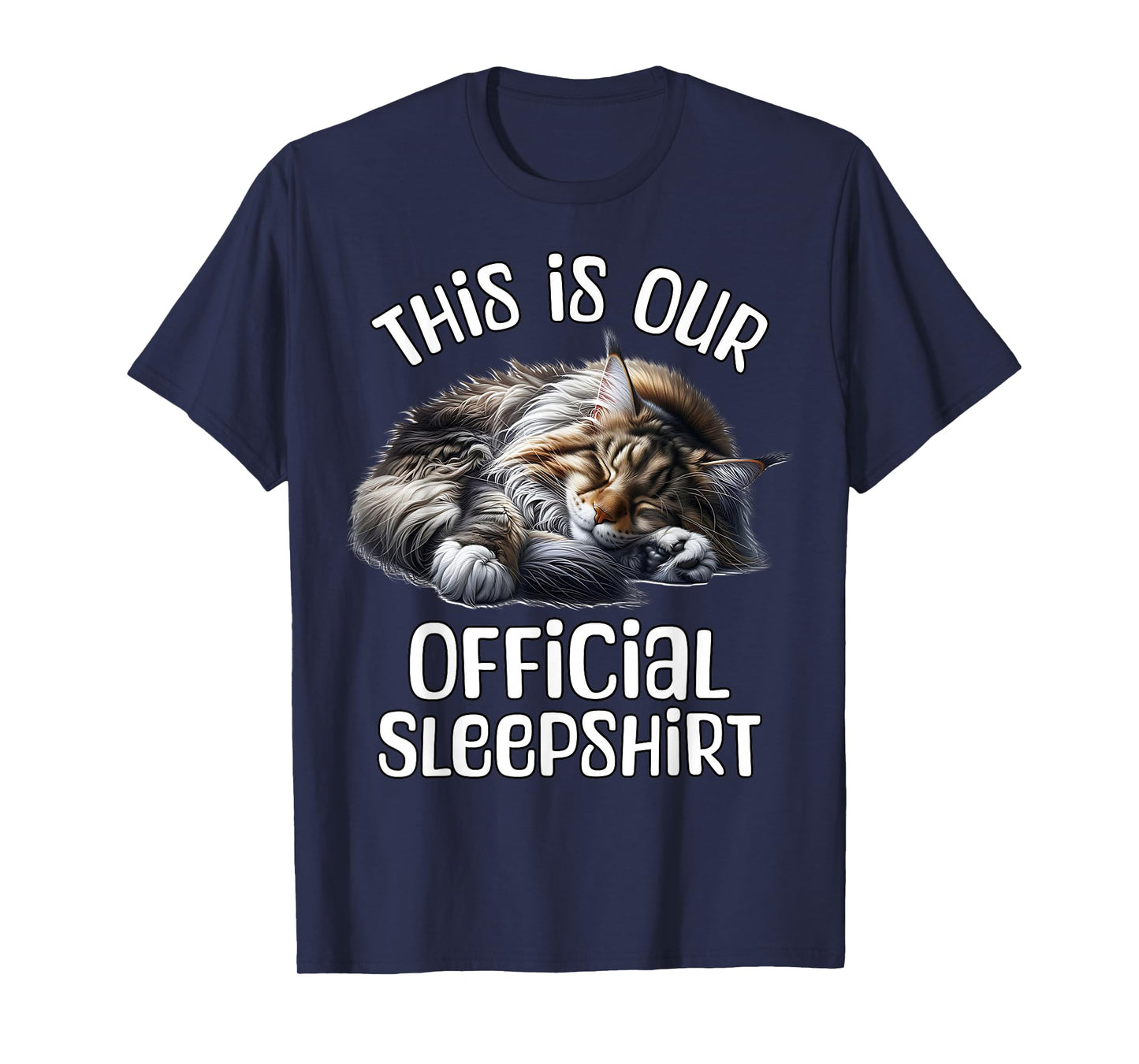 Maine Coon Pajama For Cat Lover Maine Coon T-Shirt