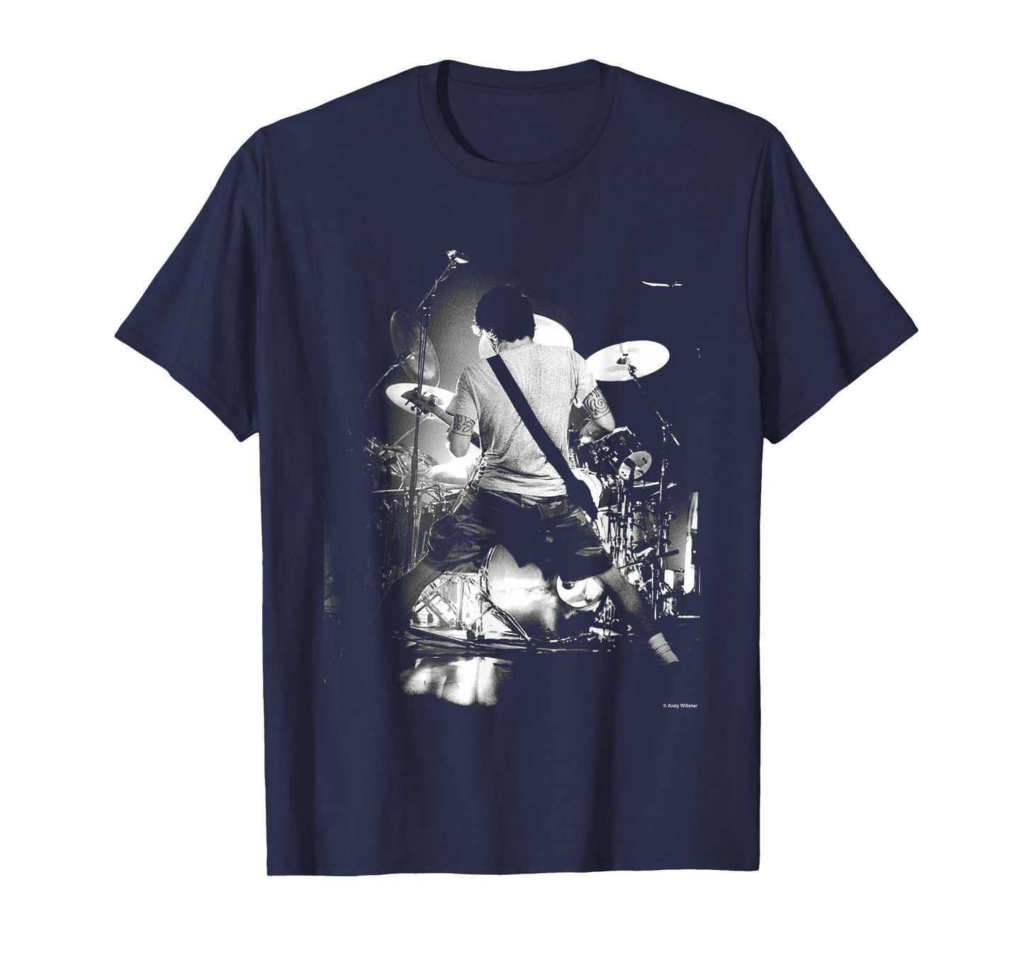 Dave Grohl Foo Fighters 2005 by Andy Willsher T-Shirt