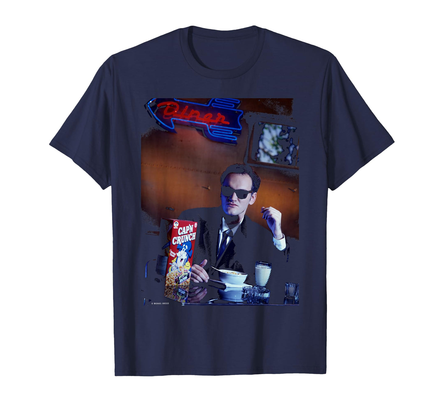 Pulp Fiction Director Quentin Tarantino in LA Michael Grecco T-Shirt