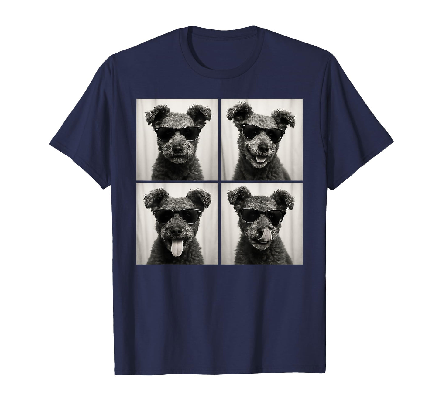Funny Pumi Dog Lover Cute Pumi Dog Photo Booth T-Shirt