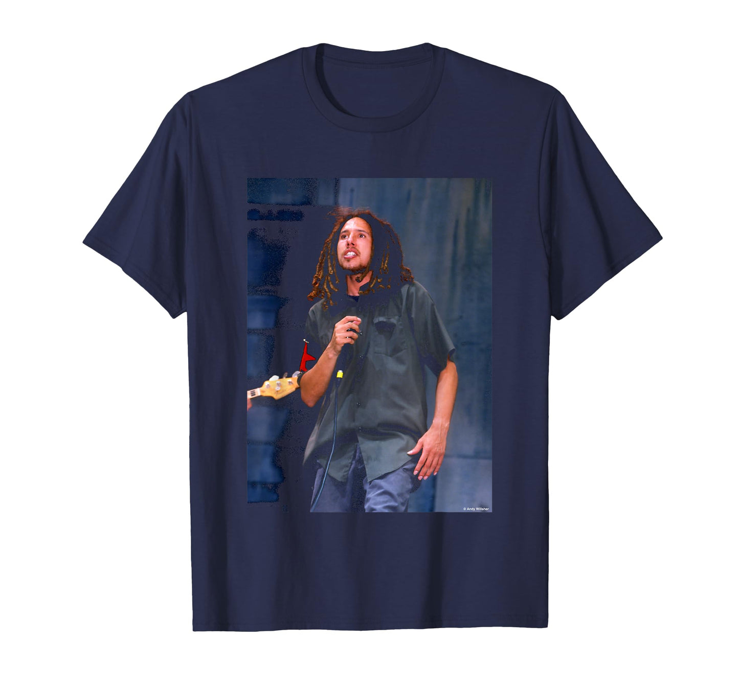 Rage Against The Machine Zack De La Rocha by Andy Willsher T-Shirt