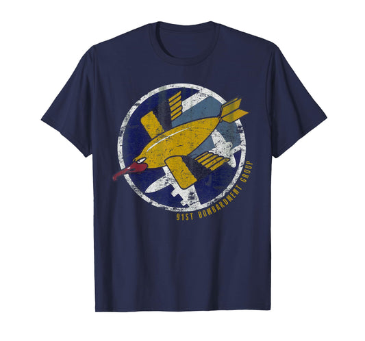 91st Bombardment Group WWII Vintage Patch Insignia T-shirt T-Shirt