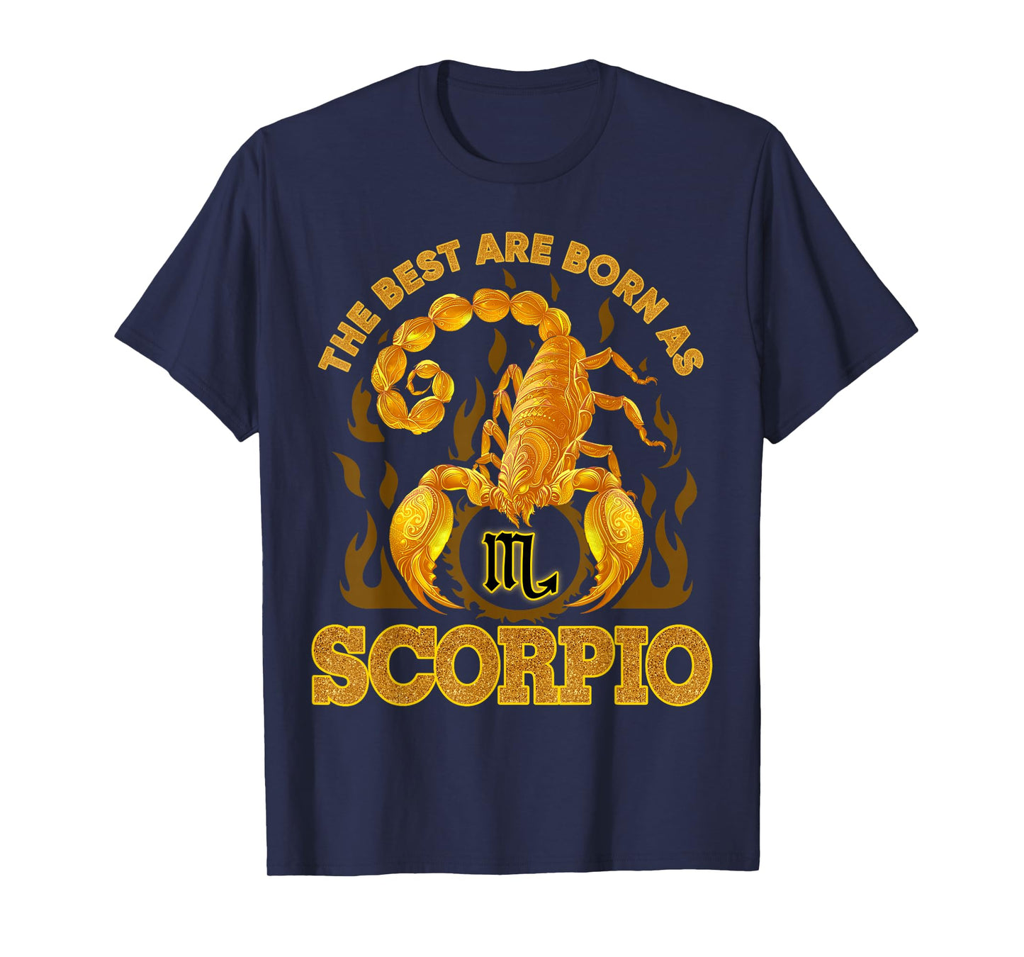 Scorpio Zodiac Sign October November Birthday Girl Women T-Shirt