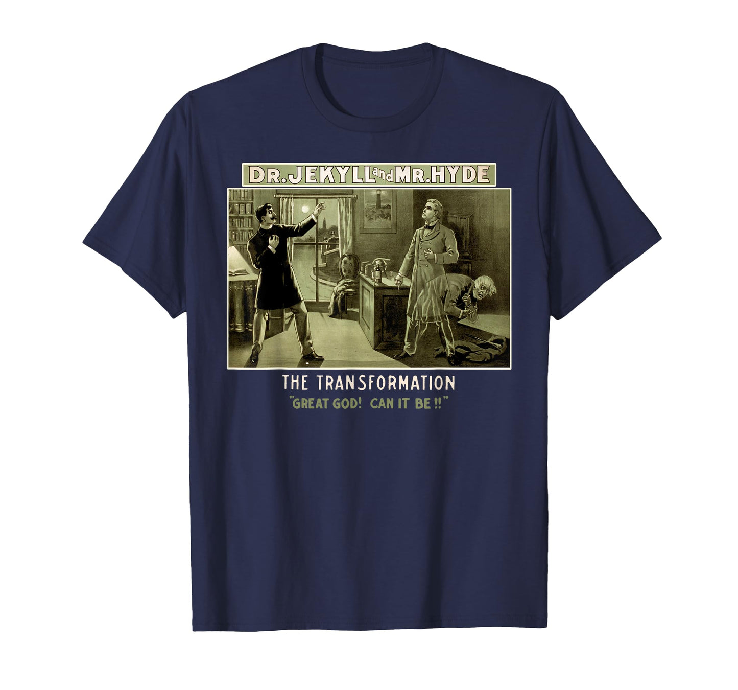 Classic Horror Story Strange Case of Dr. Jekyll and Mr. Hyde T-Shirt