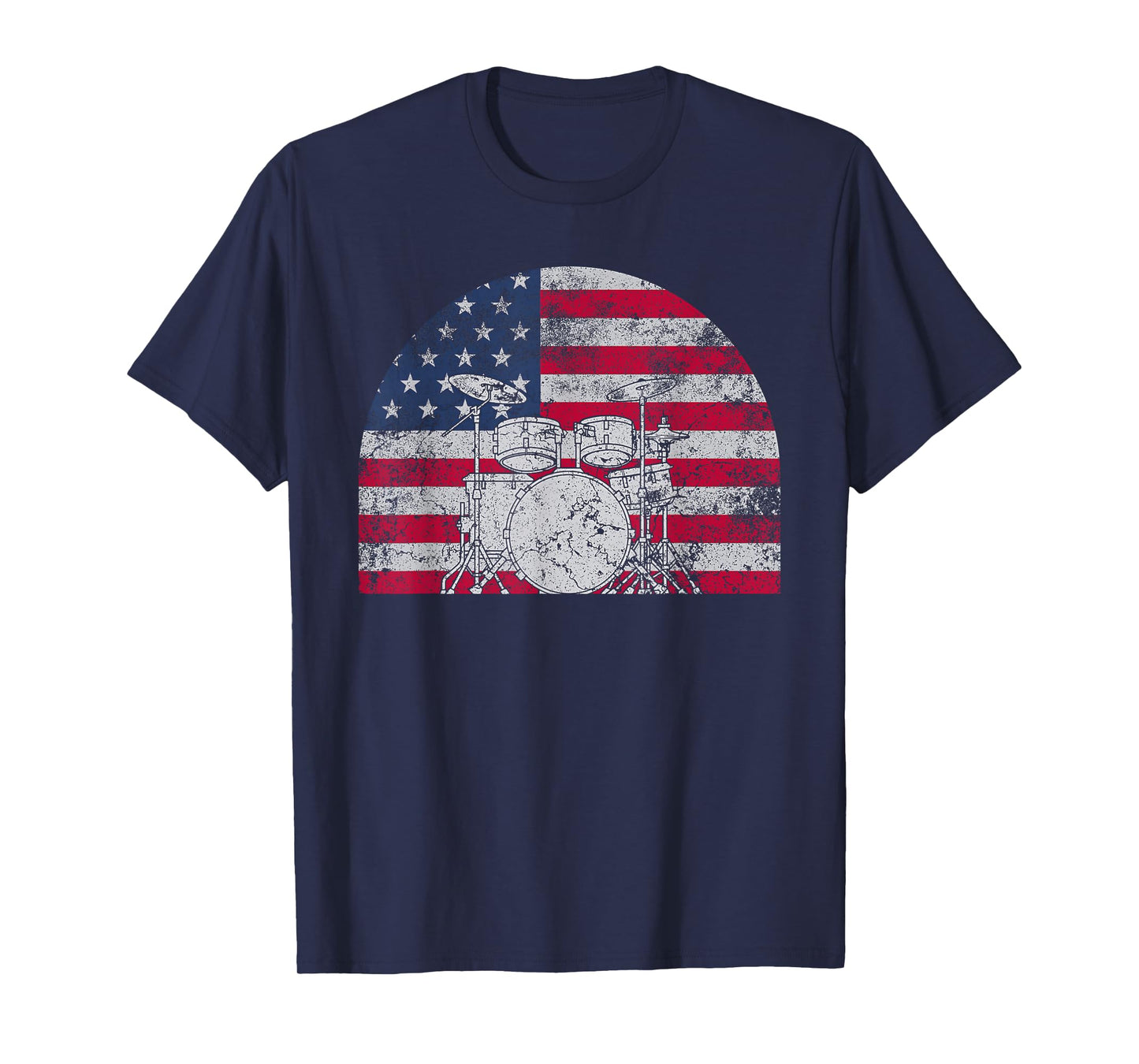 Cool Drumming Art For Men Women Kids Drummer Percussion T-Shirt
