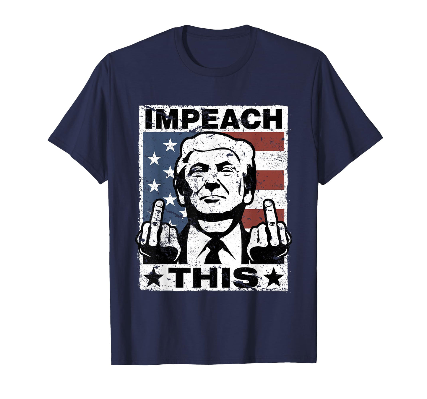 Trump Impeach This USA Vintage T-Shirt