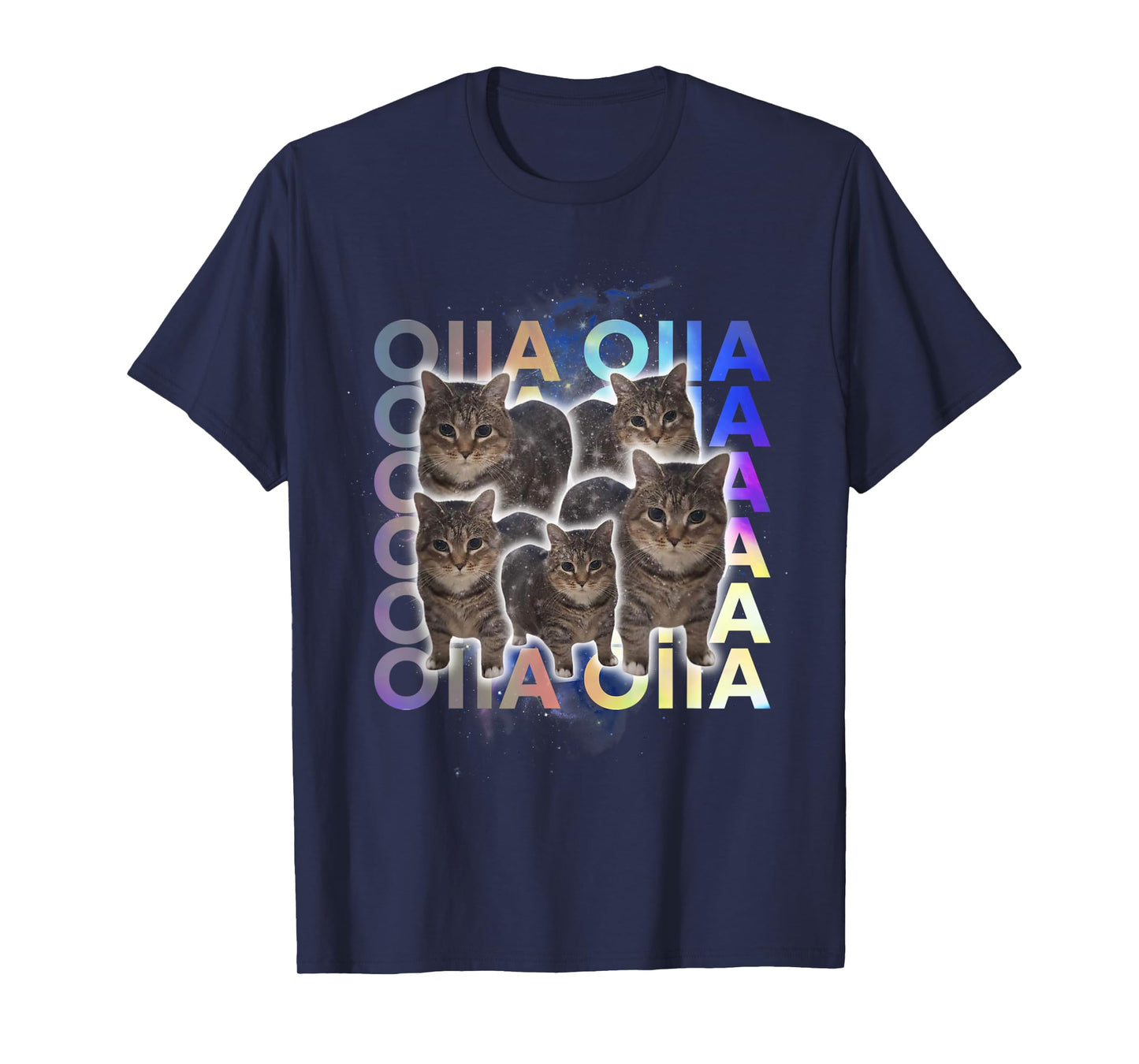 Spinning Cat Meme OIIAOIIA uiia Cat Brainrot Meme T-Shirt