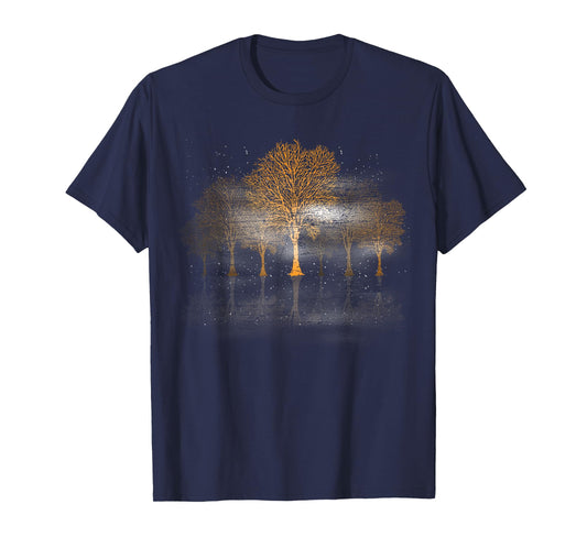 Autumn Outdoor Fall Forest Wildlife Trees Nature T-Shirt