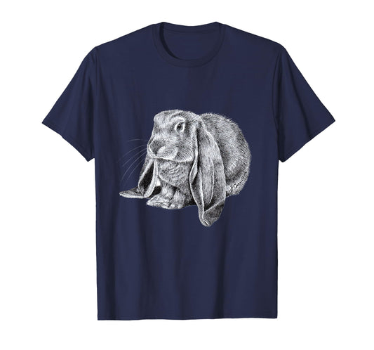 Cute English Lop Eared Bunny Rabbit T-Shirt