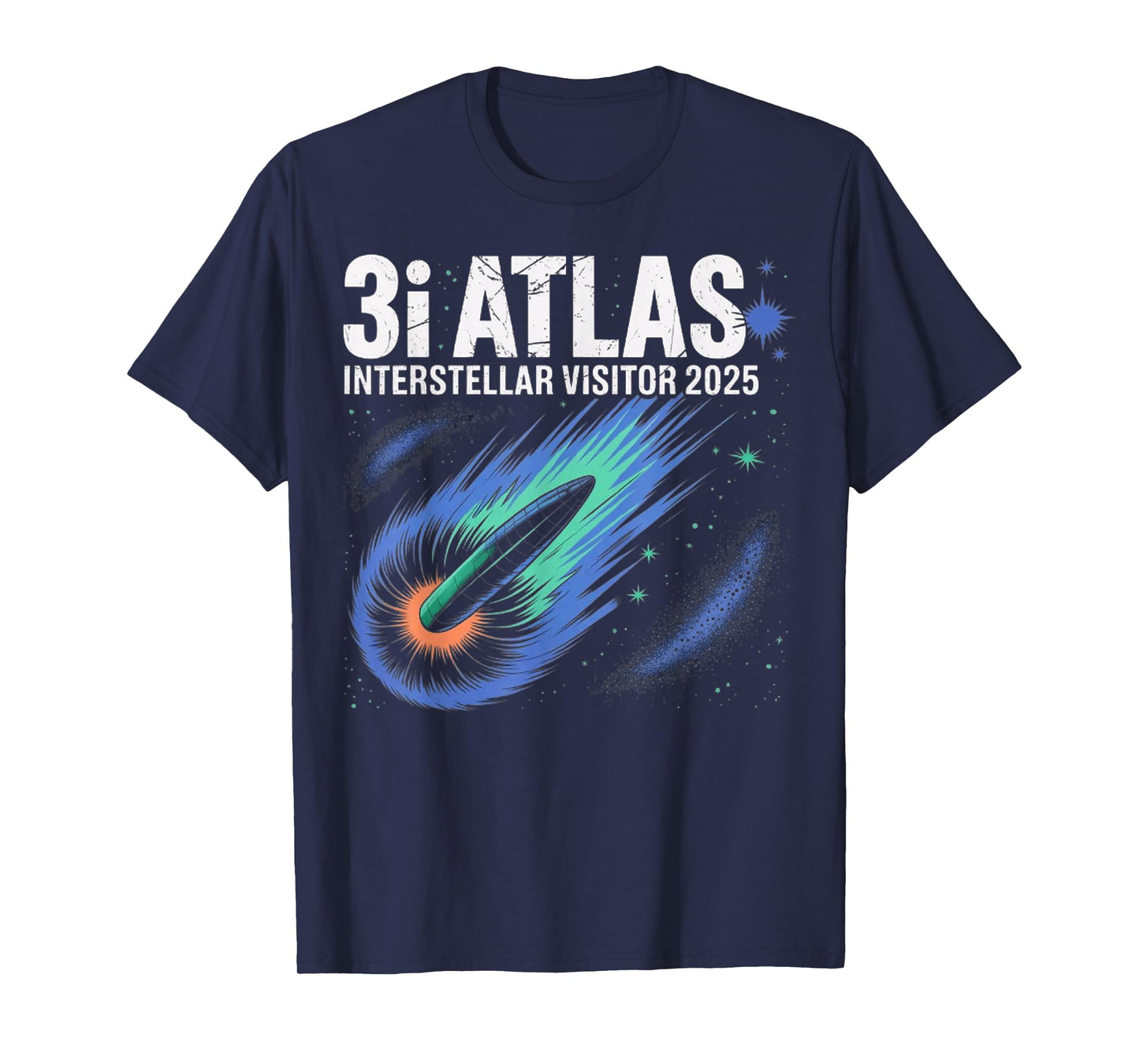 Interstellar Comet Space Astronomy 3i Atlas T-Shirt