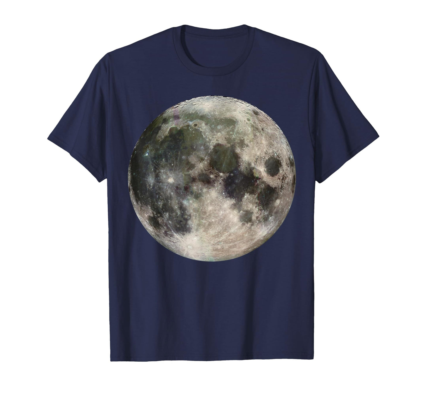 Full Moon Phase Space Love Photography Astronomy T-Shirt