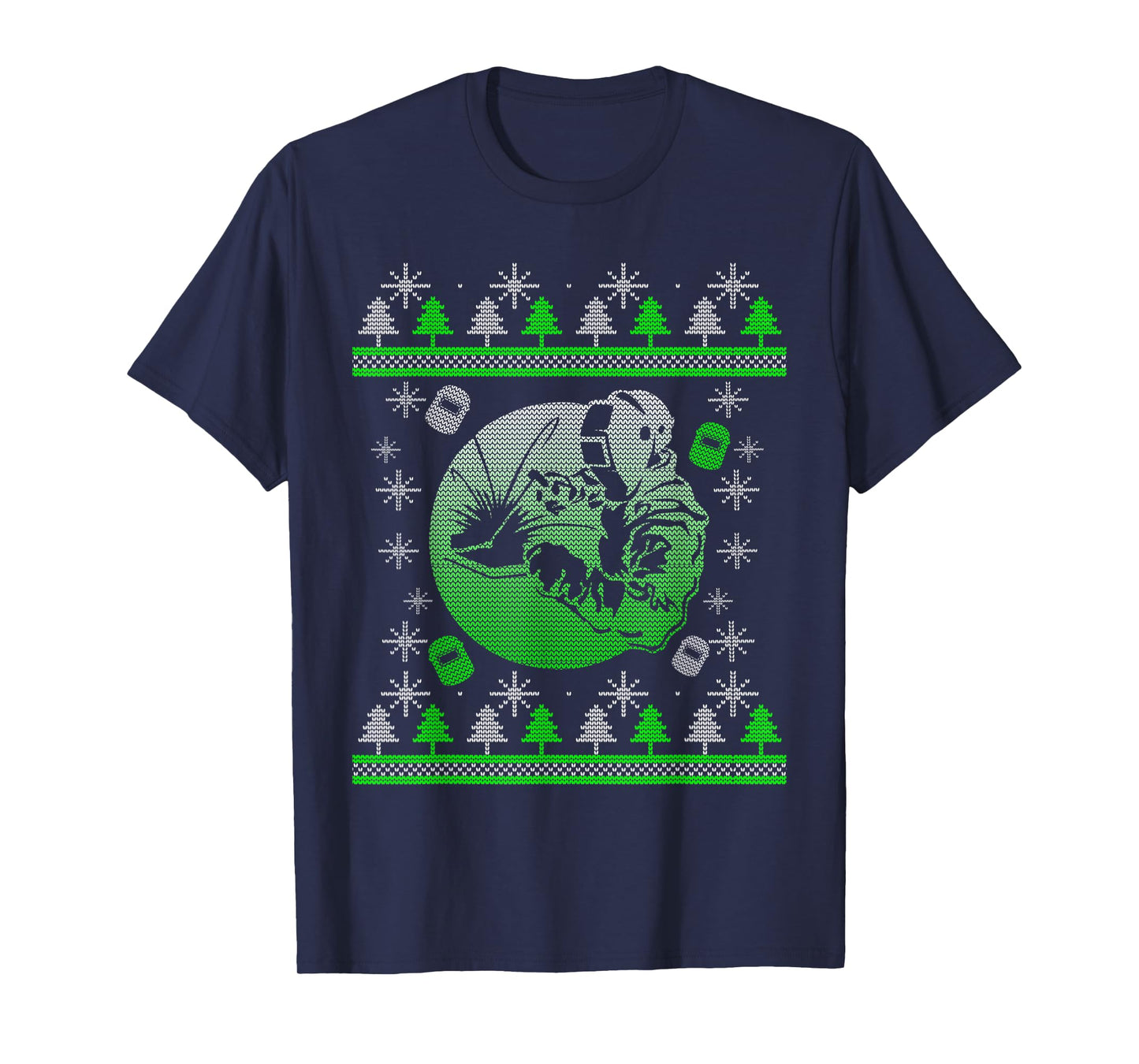 Ugly Christmas Sweater Welder Tee Xmas Welding Gifts For Men T-Shirt