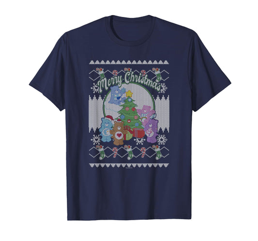 Care Bears Christmas Vintage Ugly Sweater Stocking Stuffers T-Shirt