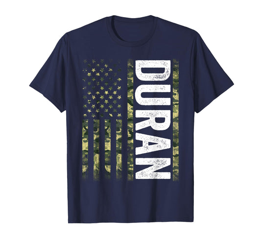 Duran Vintage Us American Flag Retro for Men Women T-Shirt