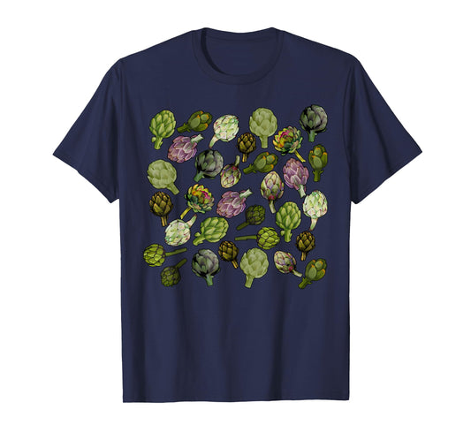 Cottagecore Types Of Artichoke Collection Breed Gardener T-Shirt