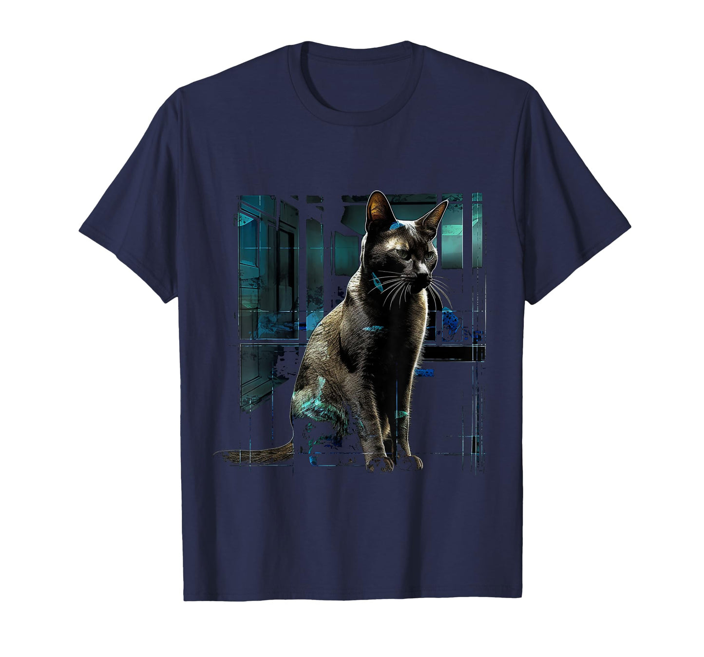 Cat Artwork - Cat Motif Animal Cat T-Shirt for Men Women Kids