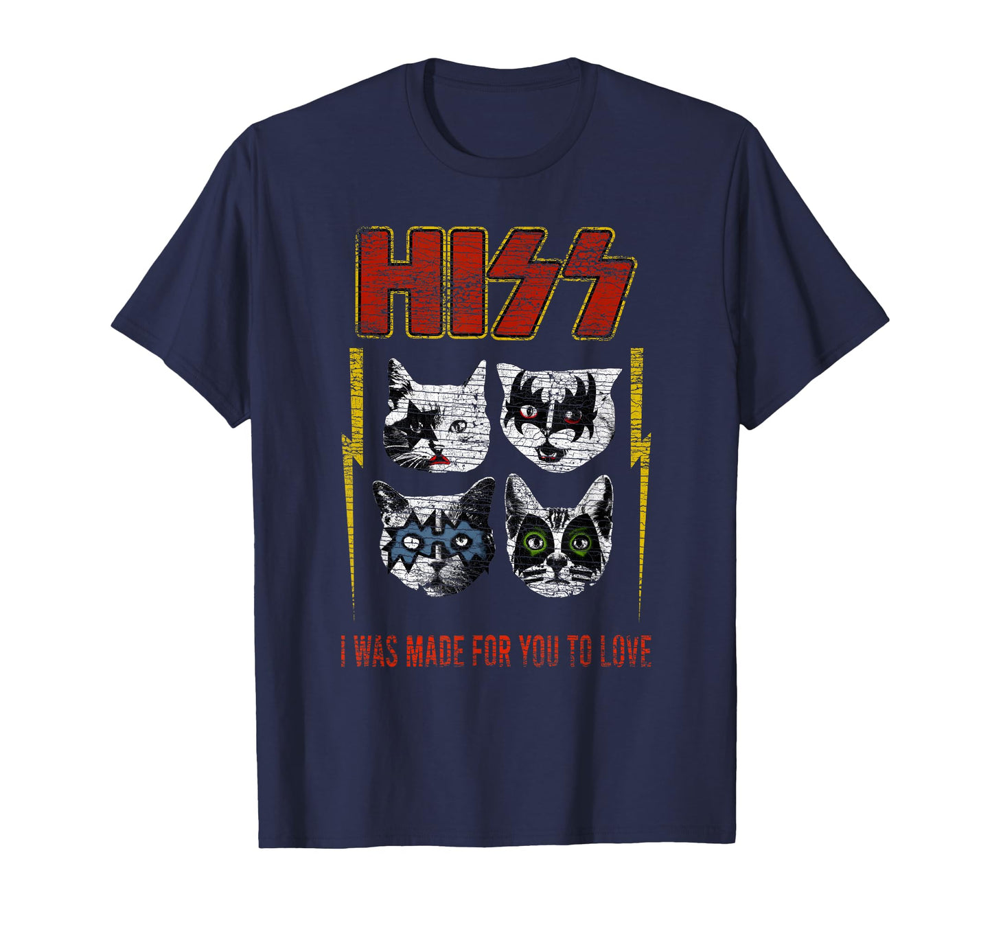 Hiss Rock Cats Rock T-Shirt