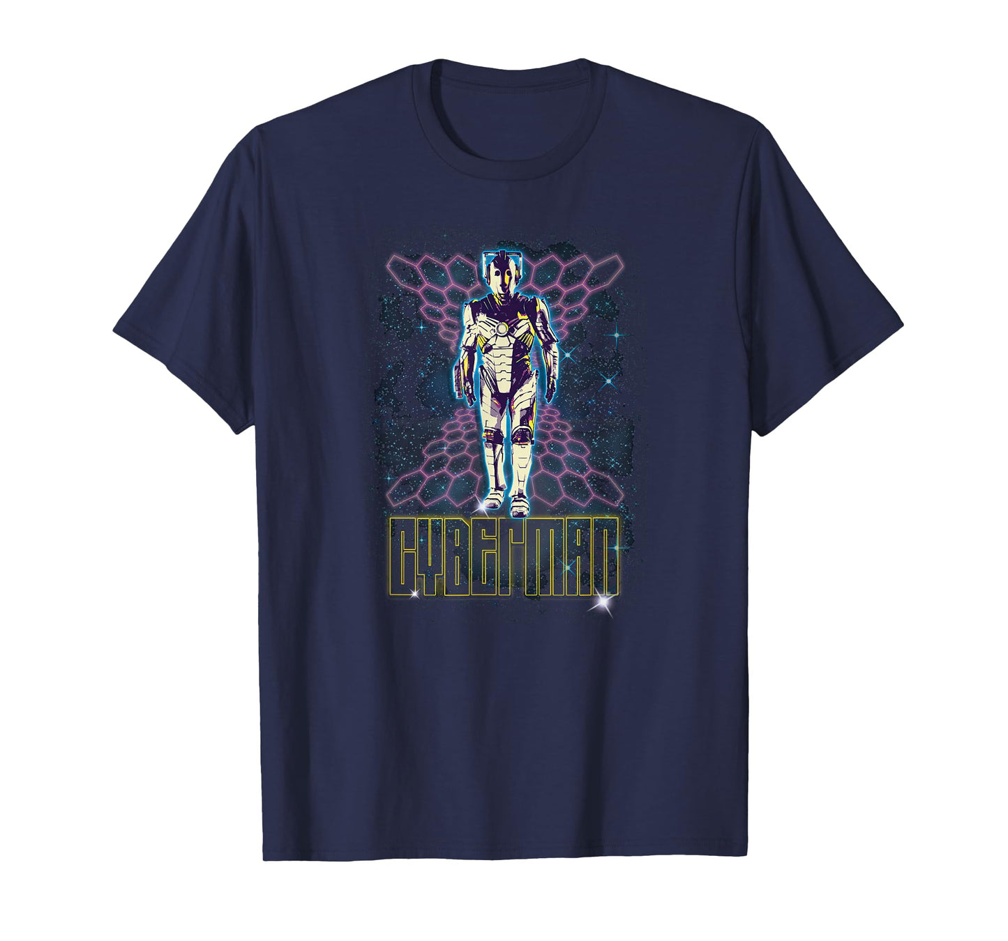80s Cyberman Retro Futuristic Cyber Sci-Fi Fan T-Shirt