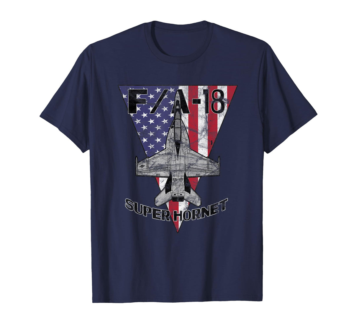 F/A-18 E/F Super Hornet Jet Fighter Airplane Vintage T-Shirt