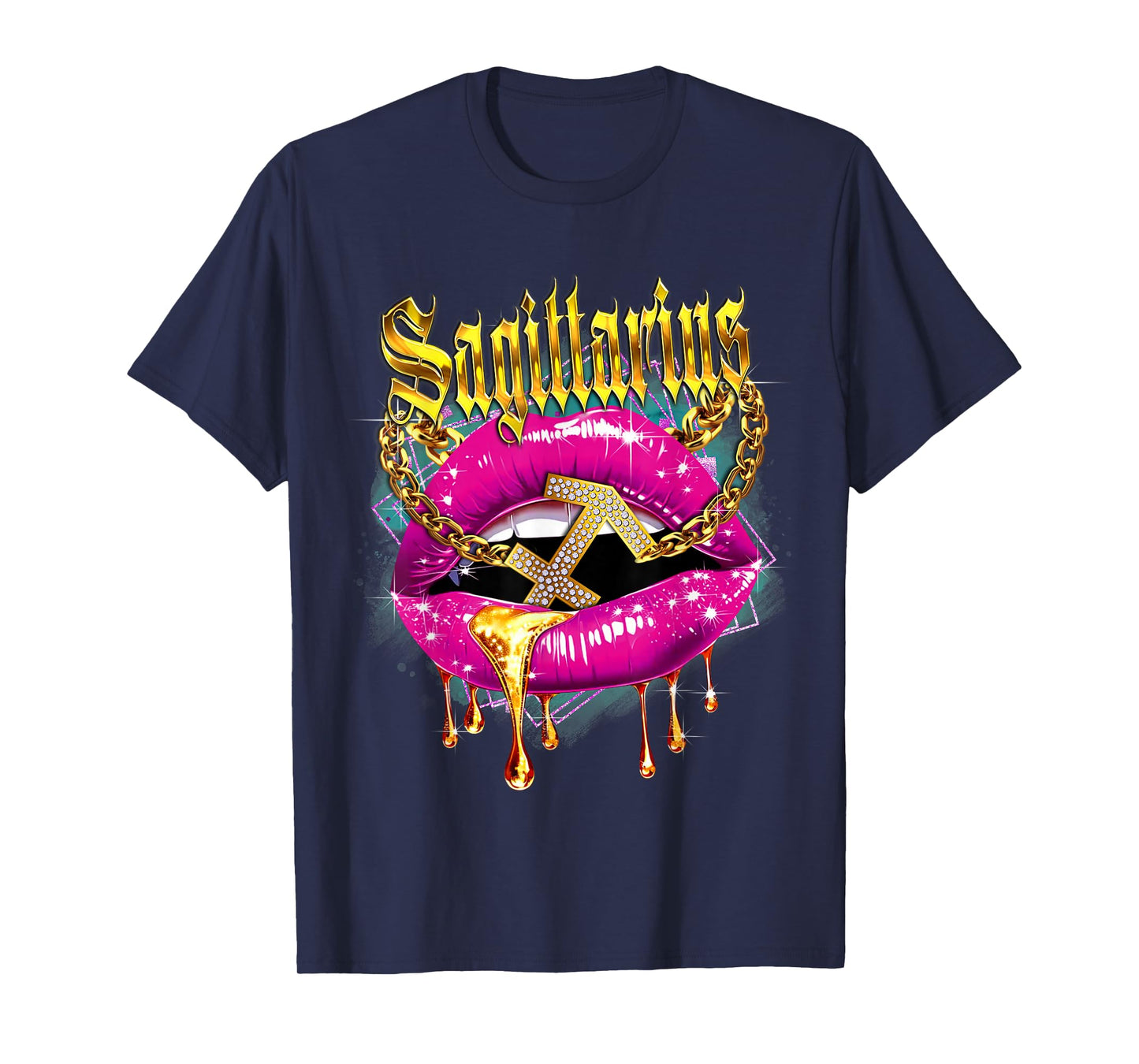 Sagittarius Queens Birthday Afro Girls Sagittarius Zodiac T-Shirt