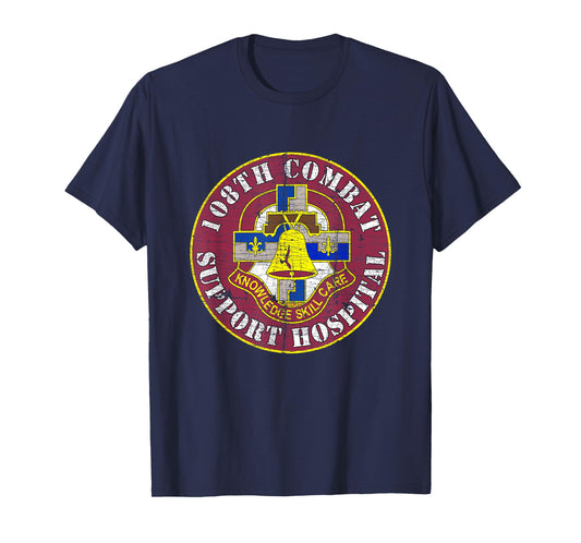 108th Combat Support Hospital Veterans Day Vintage Gifts T-Shirt