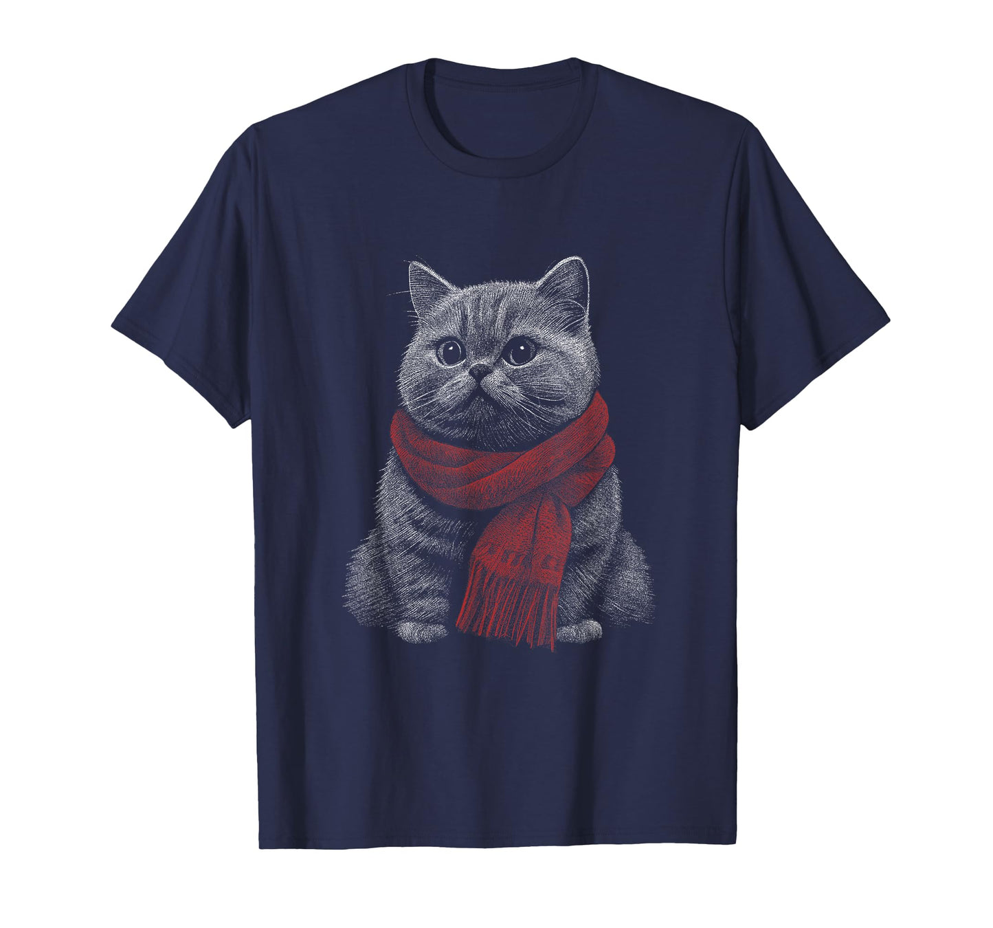 British Shorthair Cat Men Women Kids T-Shirt