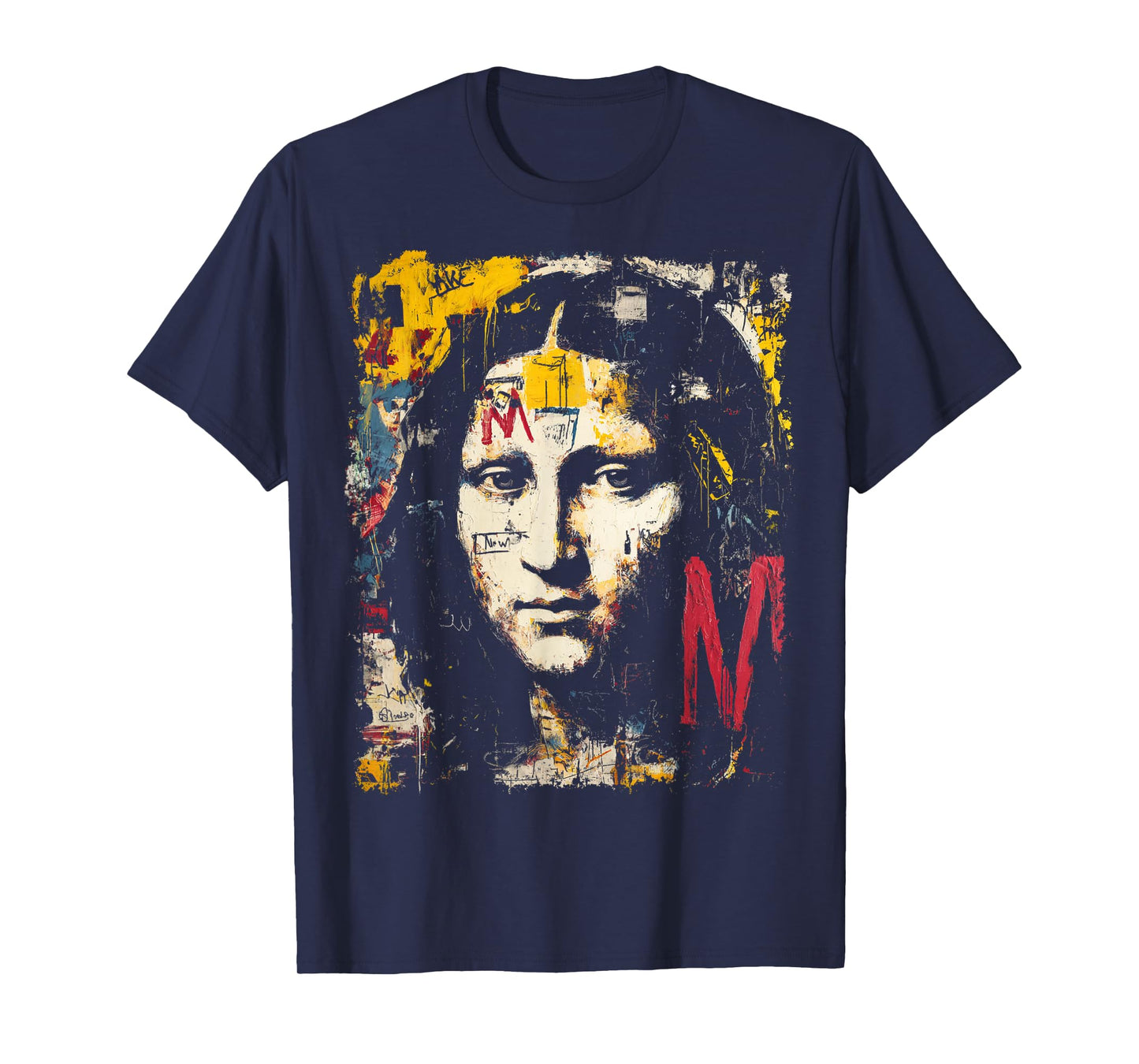 Pop Art Style Women's 80's Graffiti Graphic Designer T-Shirt