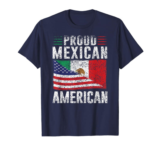 Proud Mexican American Us Mexican American T-Shirt