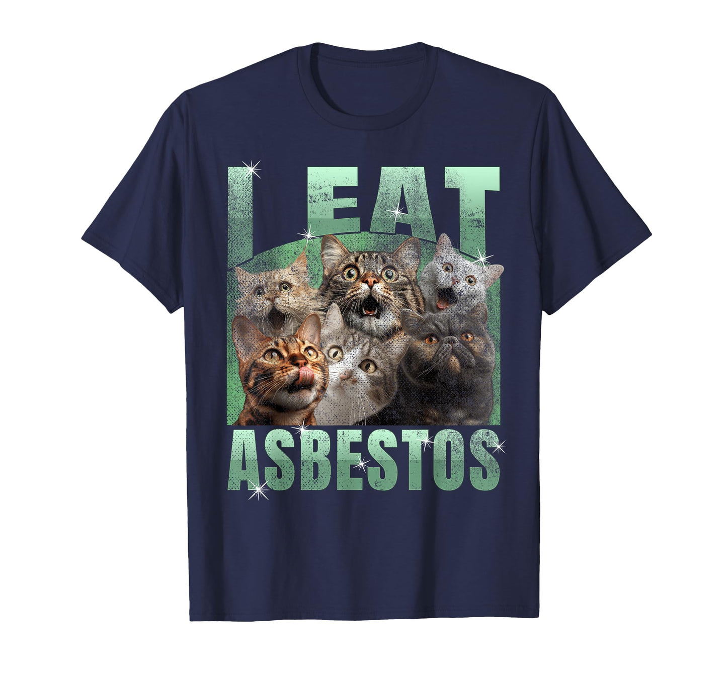 I Eat Asbestos | Funny Cat Meme | DIY T-Shirt