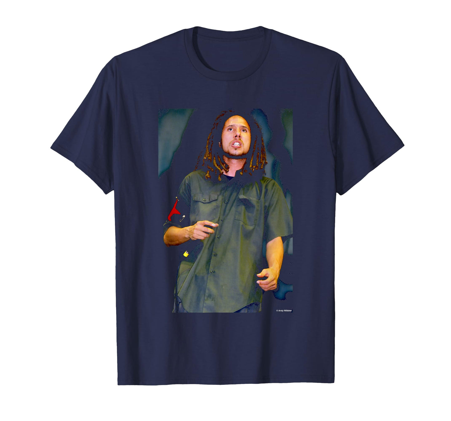 Rage Against The Machine Zack De La Rocha Andy Willsher T-Shirt