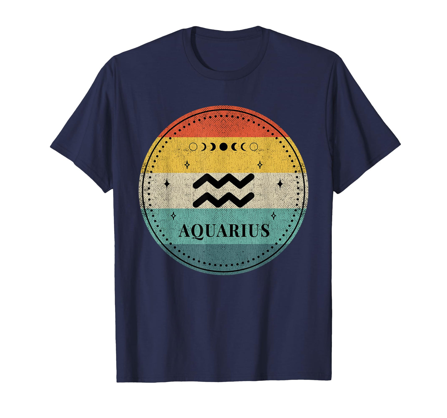 Aquarius Tee Men Zodiac Sign Aquarius T-Shirt