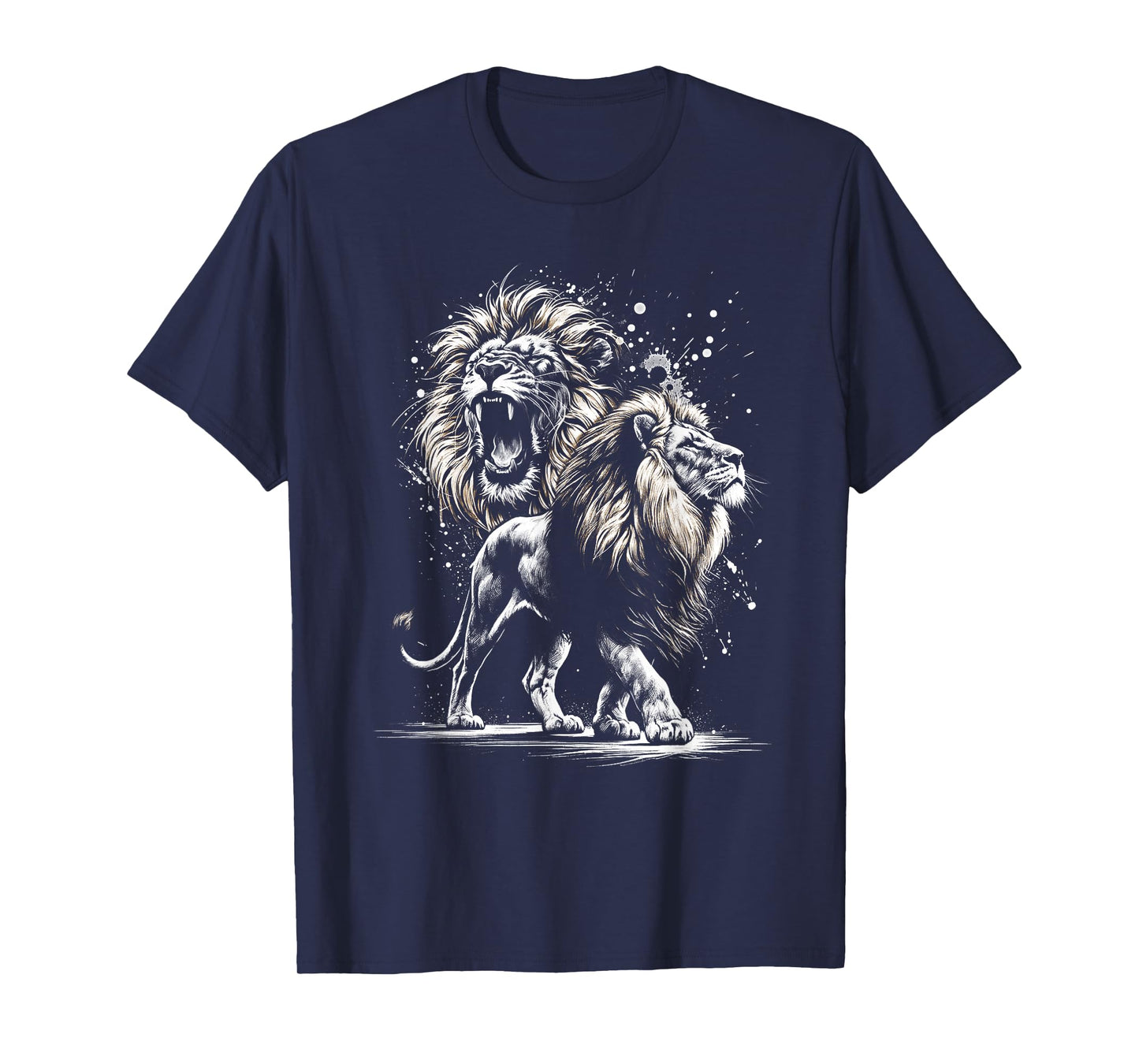 Lion majestic and proud in artistic style T-Shirt