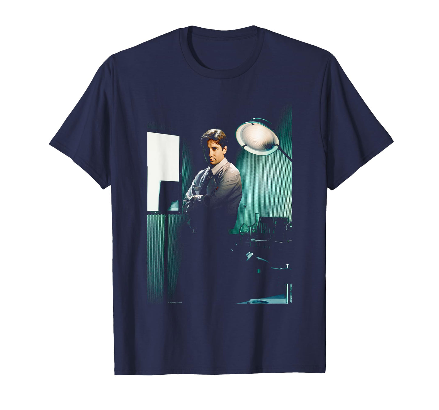 Fox Mulder The X-Files David Duchovny By Michael Grecco T-Shirt