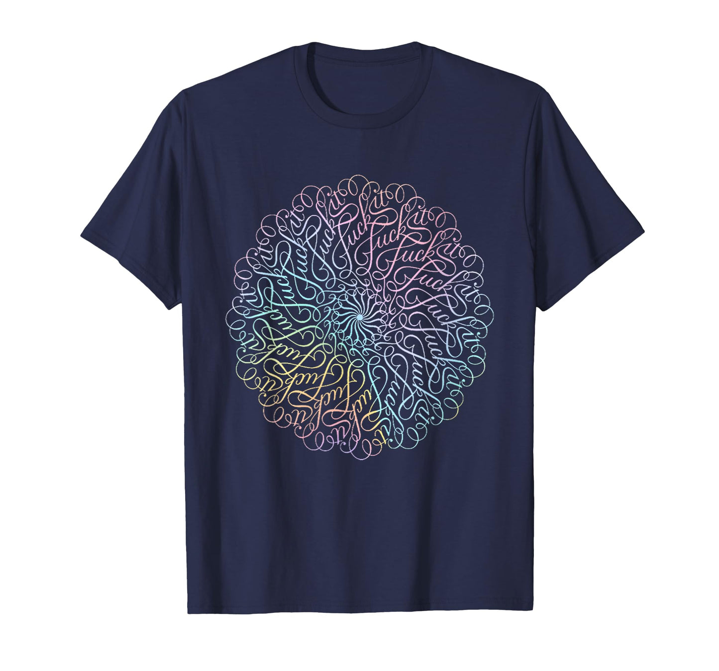 Curse Word Mandala Graphic Tees T-Shirt