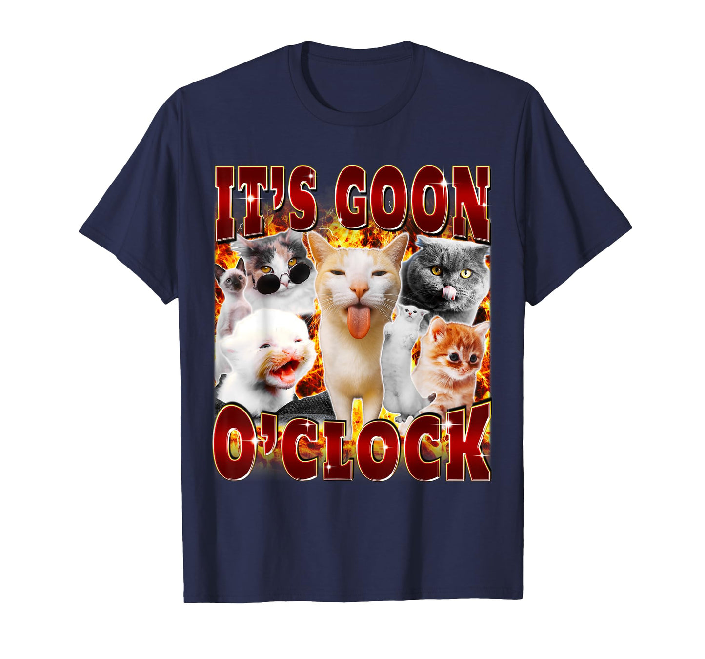 It's Goon O'Clock Funny Meme Gen Z Humor Joke Bootleg T-Shirt
