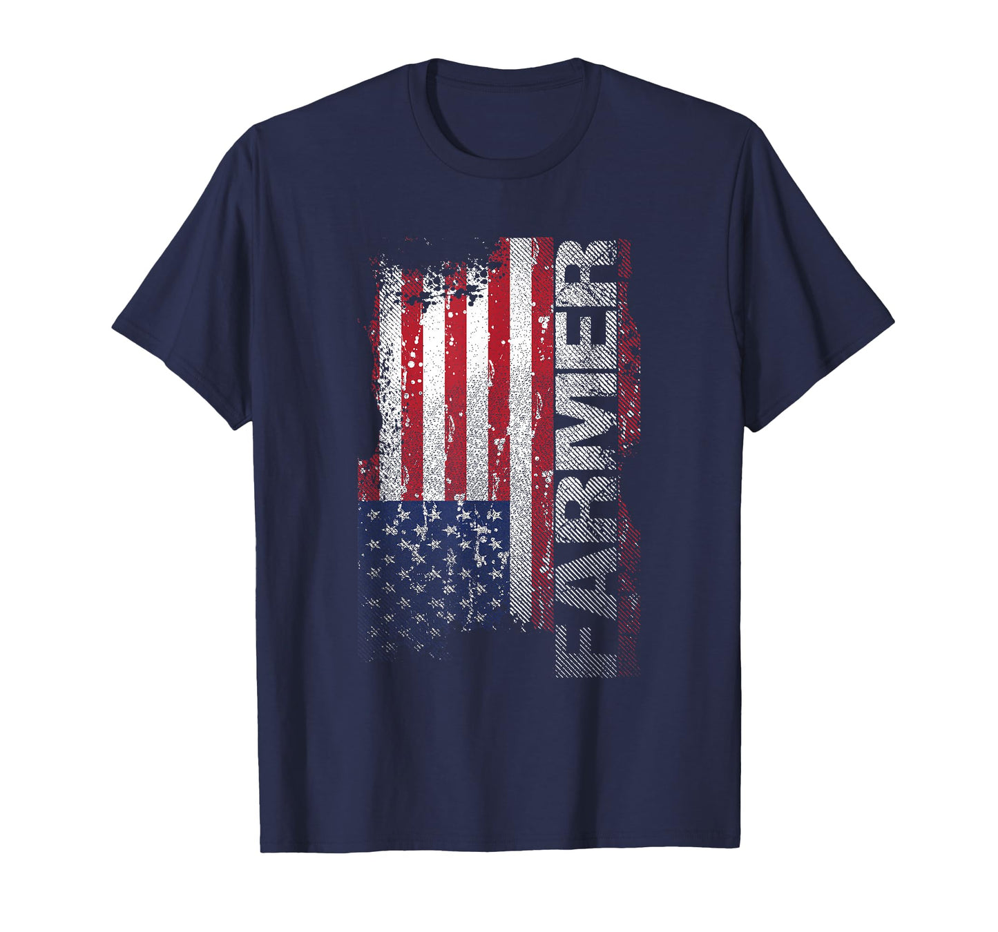 USA Flag Farmer T-Shirt, American Farmers Tee T-Shirt