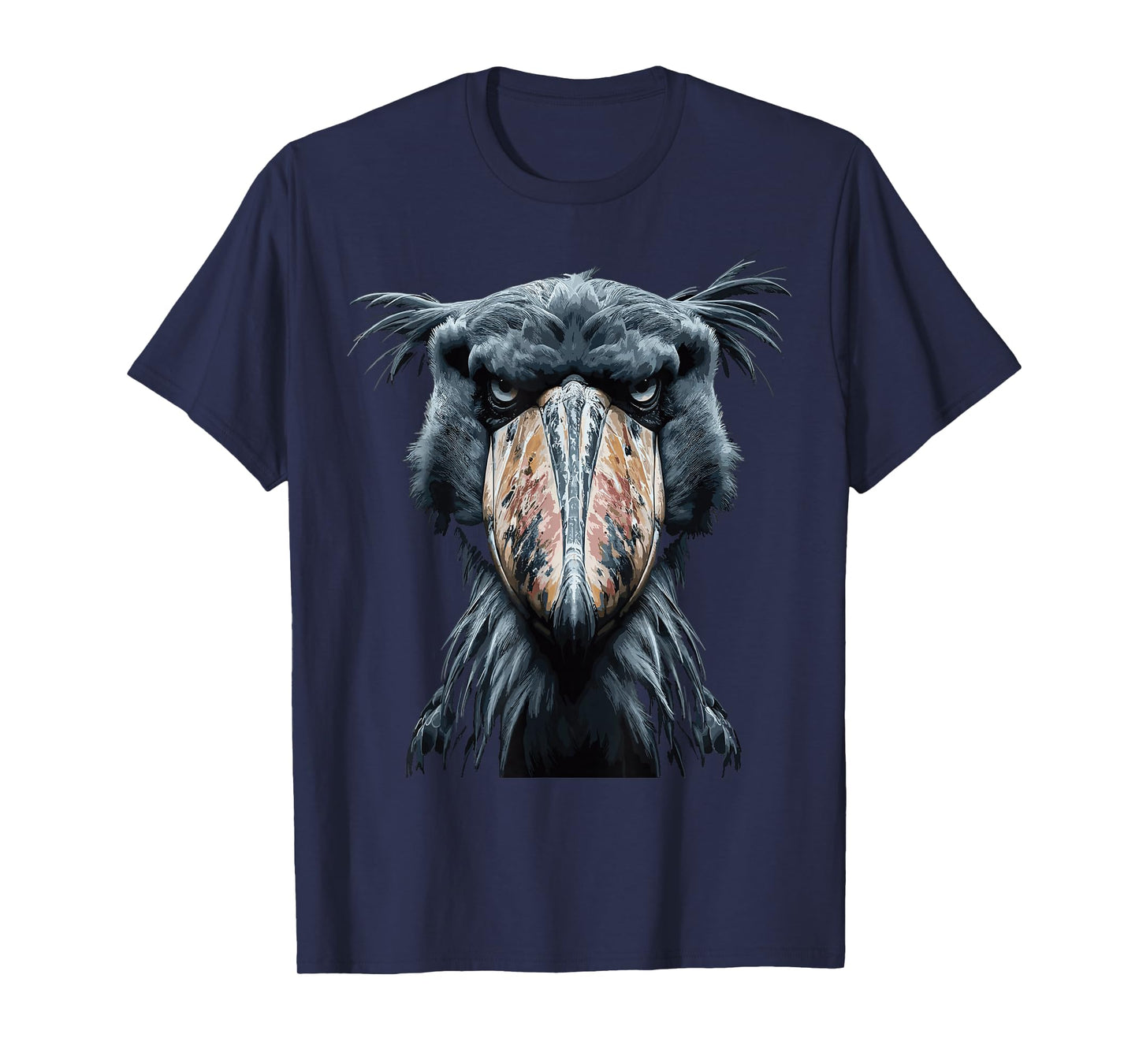 Majestic Shoebill Storks Portrait T-Shirt