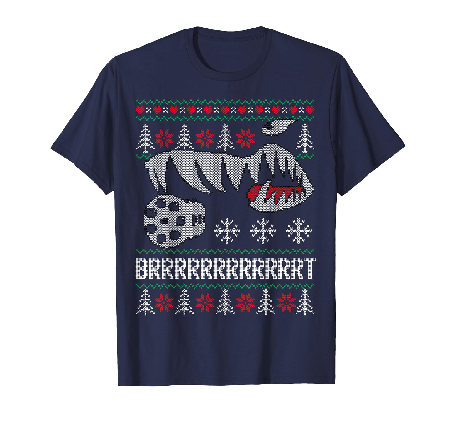 A-10 Warthog Ugly Xmas Sweater style fighter jet usaf T-Shirt