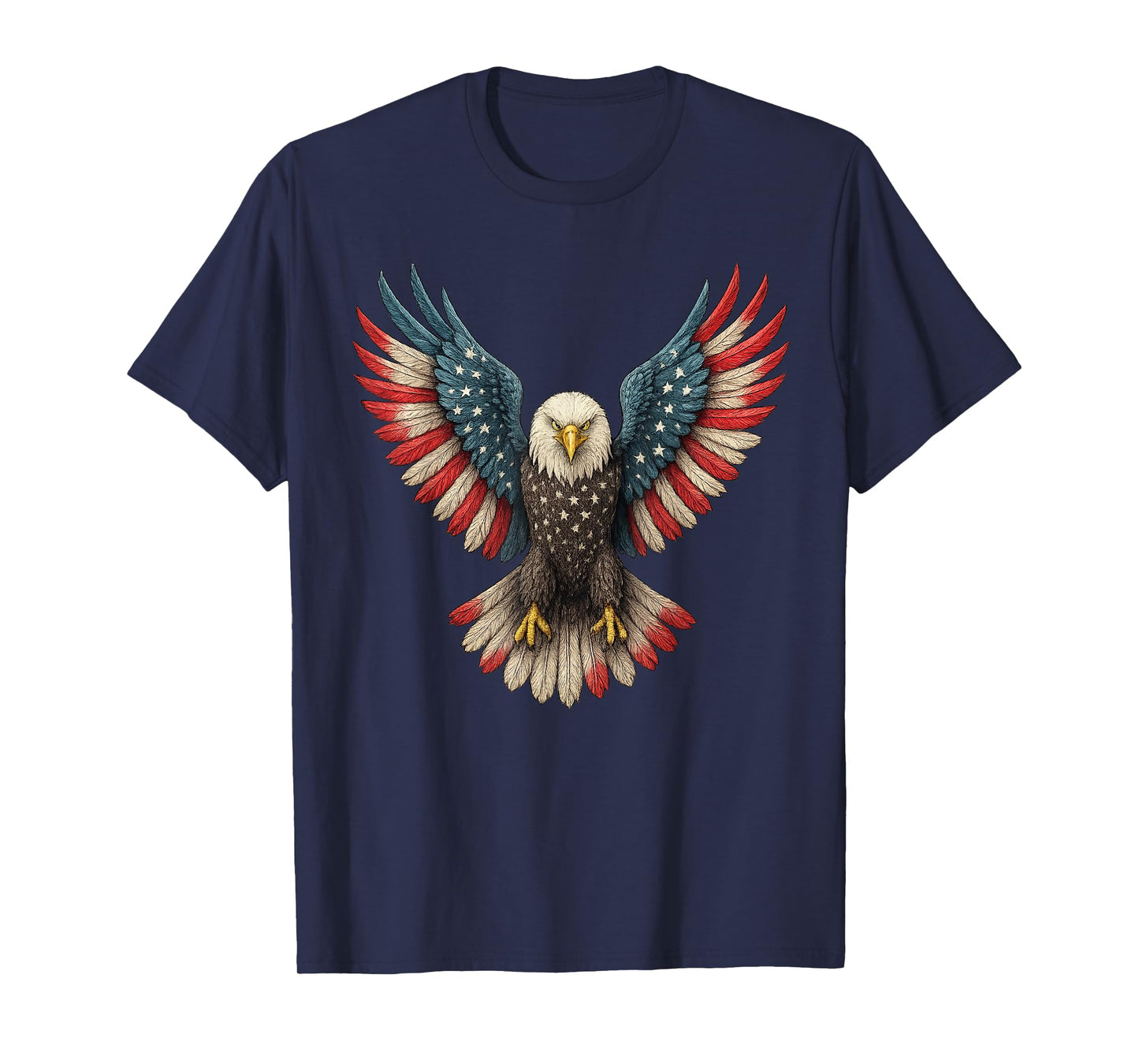 Patriotic Eagle Boys 4th of July T-Shirt