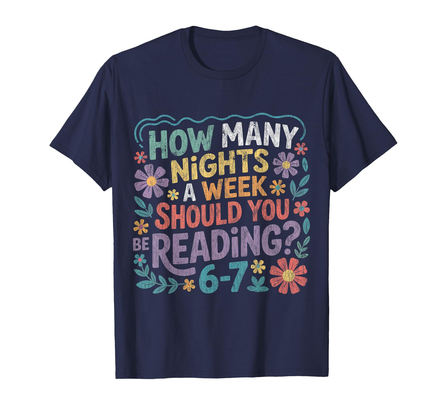 Funny Reading Six Seven Meme Book Lover 67 Teacher T-Shirt