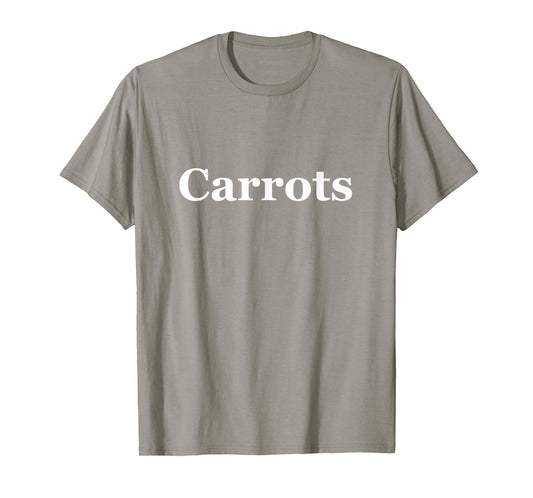 "Carrots" American Vegetable Tee Shirt T-Shirt
