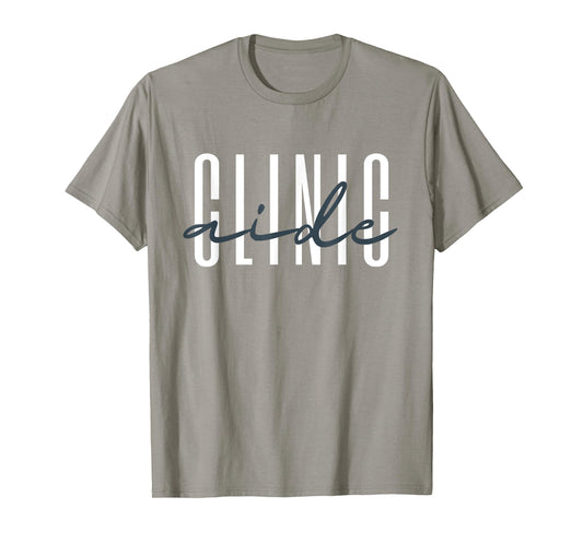 Clinic Aide Health Clinic Nurse School Medical Assistant T-Shirt