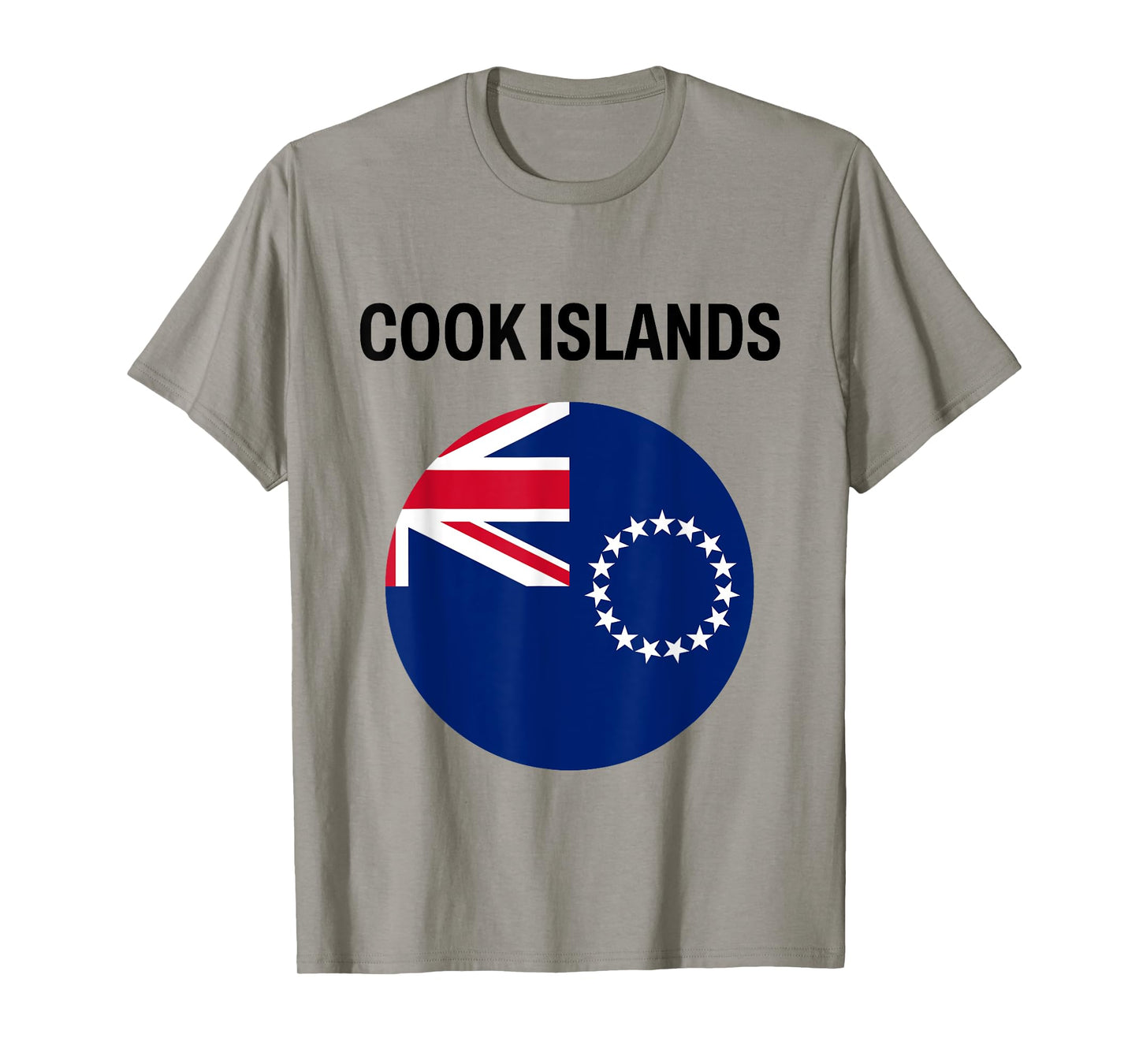 Cook Islands Flag Modern T-Shirt