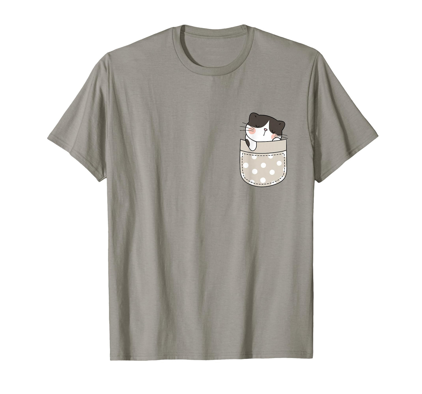 Kitty Cat In The Pocket Cute Pocket Kitten T-Shirt